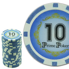 本格カジノチップ10が20枚 プライムポーカーカジノチップ ポーカーチップ 遊べるポーカーカジノチップ 雰囲気出るポーカーチップ Ag022