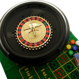 本格カジノ巨大ルーレットセット直径40cmプライムポーカーのDXルーレットゲーム ホームパーティに最適なルーレットゲーム Ag036