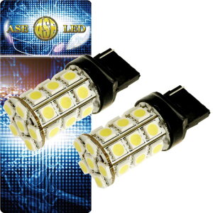 �o�C�N�pT20�V���O����LED�o���u27�A�z���C�g2�� 3ChipSMD T20 LED�o���u ���P�xT20 LED�o���u ���邢T20 LED�o���u �E�F�b�W�� as53-2