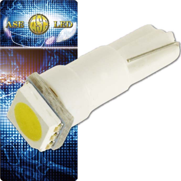 楽天市場】LEDバルブT5ホワイト1個 3chip内蔵SMD T5 LED バルブメーター球 高輝度T5 LED バルブ メーター球 明るいT5  LED バルブ メーター球 as175 : ASE WORLD