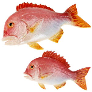 真鯛 マダイ タイ おもしろマグネット 食品サンプル風 店舗 事務所 色々似合う文具マグネット ms012