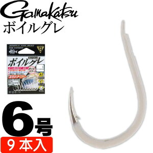 がまかつ A1(エーワン) ボイルグレ 6号 9本 67199 グレ針 gamakatsu 釣り具 磯釣り フカセ釣り針 Ks1004