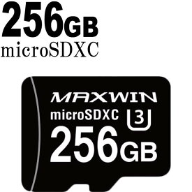 256GB microSDカード SDXC Class10 ドラレコ用 SD-A256G 最大転送速度100MB/S ドライブレコーダー用マイクロSDカード max289