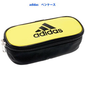 adidas アディダス ソフトペンケース ボックスタイプ 黄黒 PT1503AI06Y24 三菱鉛筆 PT-1503 AI06 文具 筆入れ 筆箱 ペンポーチ Ss201