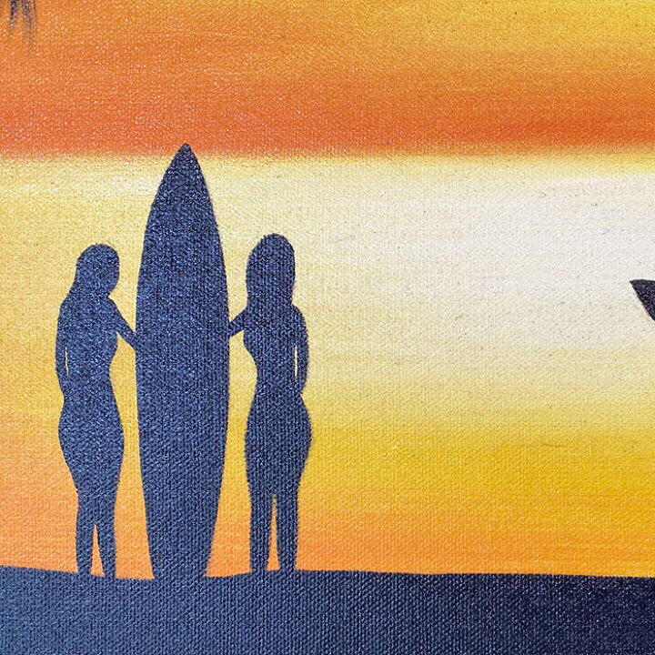 楽天市場】絵画 海 サンセット 80×40cm 5 【 おしゃれ 壁掛け 