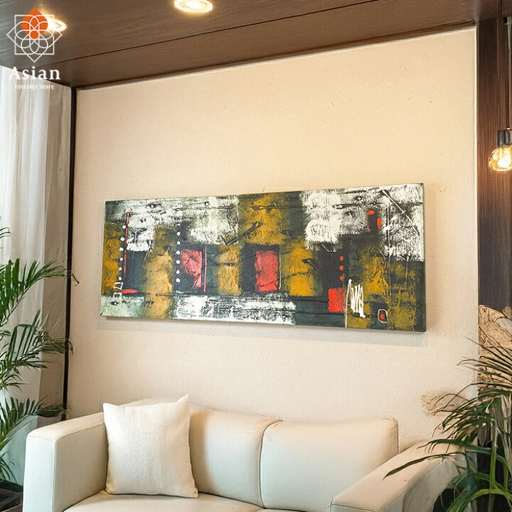 楽天市場】アートパネル 120×45cm 788 【 絵画 インテリア 壁掛け 