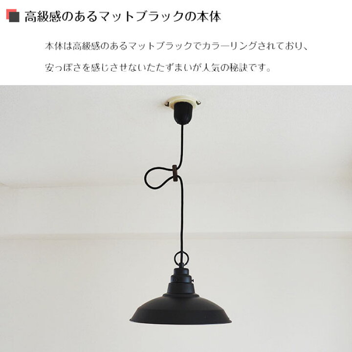 楽天市場】【0のつく日はポイント5倍】 ペンダントライト ブラック 