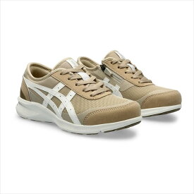 [asics walking]アシックスウォーキングレディースウォーキングシューズハダシウォーカー レディース3E(1292A066)(201)ベージュ/オフホワイト