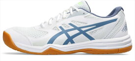 [asics]アシックスバドミントンシューズUPCOURT 5(1071A086)(104)ホワイト/デニムブルー