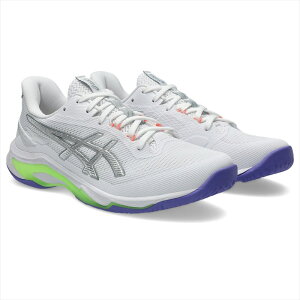 [asics]�A�V�b�N�X�o���[�{�[���V���[�YNETBURNER BALLISTIC FF 4(1053A070)(104)�z���C�g/�A���W�X�g