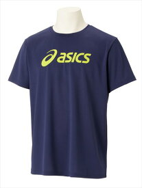 [asics]アシックスES ドライアシックスロゴ半袖シャツ(2031E020)(400)ピーコート