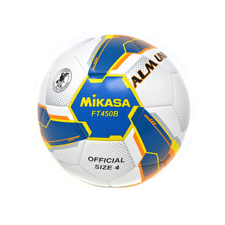 楽天市場 Mikasa ミカササッカーボール 4号球almund 貼り Ft450b Bly スポーツゾーンaspo
