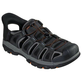 [SKECHERS]スケッチャーズメンズサンダルTRESMEN - NORVICK(205187)(BLK)ブラック