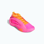 [adidas]アディダスバスケットボールシューズHarden Vol. 8(IE2698)ルシッドピンク／ソーラーレッド／インパクトオレンジ