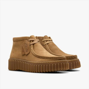 [Clarks]�N���[�N�X���f�B�[�X�V���[�YTORHILL MOSS(26179359)LIGHT TAN