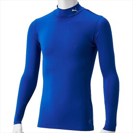 [puma]プーマCompression Moc Neck LS Shirts(656331)(10)チーム ローヤル/ホワイト