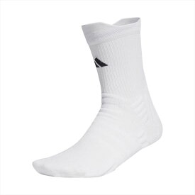 [adidas]アディダステニス クルーソックス(EVZ98)(HT1644)ホワイト/ブラック
