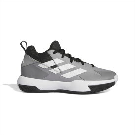 [adidas]アディダスバスケットボールシューズCross Em Up Select J(IF0824)グレースリー/フットウェアホワイト/コアブラック