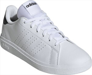 [adidas]�A�f�B�_�X�W���j�A�V���[�YADVANCOURT BASE 2.0 J(IH8123)�t�b�g�E�F�A�z���C�g/�t�b�g�E�F�A�z���C�g/�R�A�u���b�N