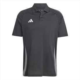 [adidas]アディダスTIRO 24 コンペティション ポロシャツ(HAP53)(IJ8344)ブラック/チームダークグレー