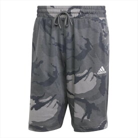 [adidas]アディダスM ESS BL CAMO ショーツ(KNR02)(IS2017)ダークグレーヘザーソリッドグレー