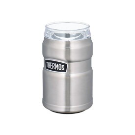 [THERMOS]サーモス保冷缶ホルダー 350ml(ROD002)(S)ステンレス