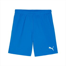 [PUMA]プーマteamGOAL ショーツ(706377)(02)エレクトリックブルーレモネード/プーマホワイト