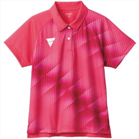 【1点までメール便可】[VICTAS]ヴィクタスレディースゲームシャツV-LGS415(512405)(7000)ピンク
