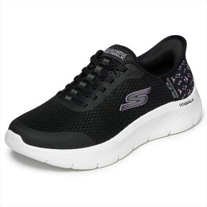 [SKECHERS]�X�P�b�`���[�Y���f�B�[�X�X���b�v�C���Y�V���[�YGO WALK FLEX - LILY ROSE(125525)(BLK)�u���b�N