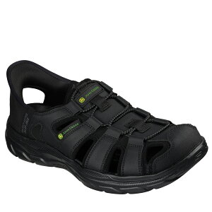 [SKECHERS]�X�P�b�`���[�Y�����Y�T���_��REVOLTED SS - NILE(256041)(BLK)�u���b�N