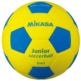 [Mikasa]ミカサスマイルサッカー 軽量3号球 ジュニア(SF3JYBL)イエロー/ブルー
