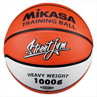 [MIKASA]ミカサゴムバスケットボール重量5号球 トレーニング用(B5JMTR-O)オレンジ/ホワイト