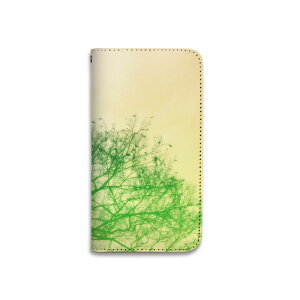 スマホケース 全機種対応 手帳型 携帯ケース ベルトなし マグネットなし 木 グラデーション カラフル スマートフォン ケース iPhone16 Pro Max Plus SE 15 14 13 12 11 Xperia GALAXY Pixel RakutenHand