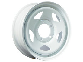 エムブロ オールドカントリー2 スチールホイール ジムニー JB23W JB64W 16インチ+20 1655 139/5H　ホワイト　2本組×2　4本1台分　ホイール