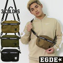 EGDE← SHIELD LOGO MINI SHOULDER BAG