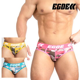 【3794】EGDE≪ STRIKING CAMO MESH スーパーローライズ ビキニブリーフ