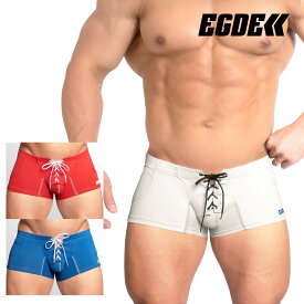 【4010】LACE UP super low-rise short boxer pants