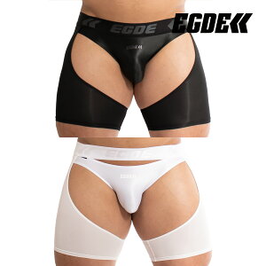 �y3779�zRAVE super low-rise chaps pants