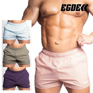 �y3903�zEGDE LOGO 4way active stretch short pants