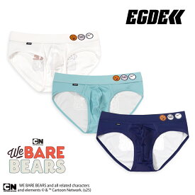 【3860】EGDE≪ We Bare Bears スーパーローライズ ビキニブリーフ