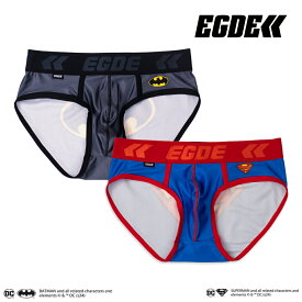 【3535】EGDE≪ SUPERMAN x BATMAN スーパーローライズ ビキニブリーフ