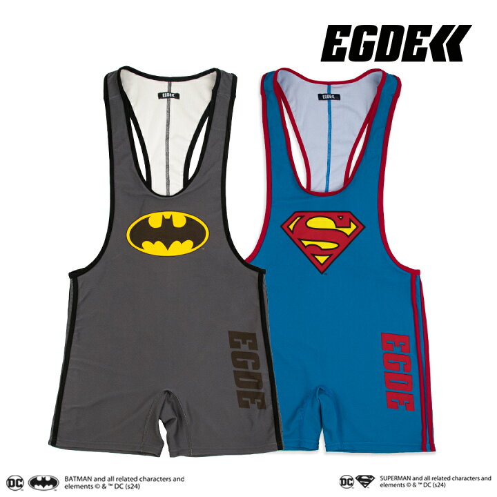 楽天市場】【3539】EGDE≪ SUPERMAN x BATMAN シングレット : EGDE