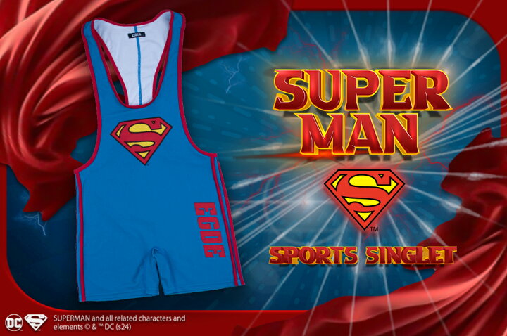 楽天市場】【3539】EGDE≪ SUPERMAN x BATMAN シングレット : EGDE