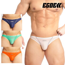 【3870】EGDE≪ AEROVEIL シースルー スーパーローライズ スイムビキニ