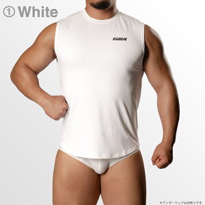 �y4050�zEGDE LOGO sleeveless tank top