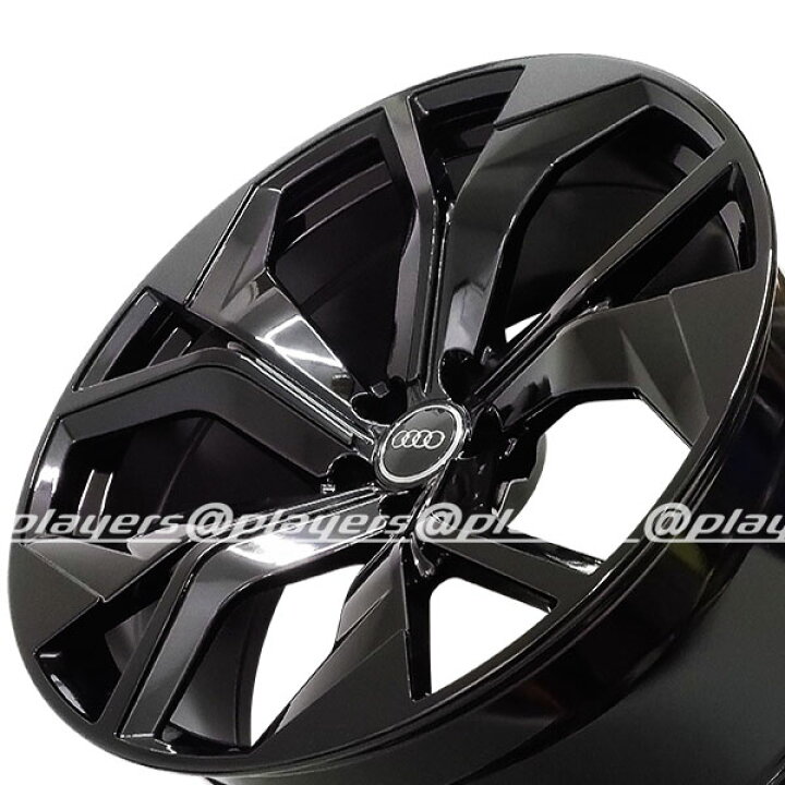 楽天市場】アウディ Q7 4M系 新品 A-5673 22インチ ホイール BLK 4本 