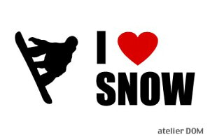 I LOVE SNOW XebJ[Xm[{[h5(STCY)