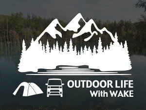 _Cnc EFCN OUTDOOR LIFE With WAKE XebJ[ STCYAEghA Lv V[ fJ[JbeBOXebJ[ JbeBOV[ ؂蔲 ؂蕶
