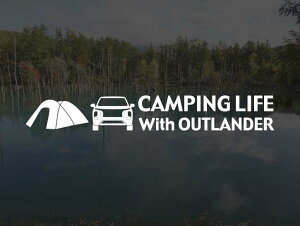 �A�E�g�����_�[ PHEV GN0W CAMPING LIFE �X�e�b�J�[ (SS)�A�E�g�h�A �L�����v �V�[�� �f�J�[���J�b�e�B���O�X�e�b�J�[ �J�b�e�B���O�V�[�� �؂蔲������ �؂蕶��