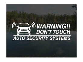 フィアット500 ABA-312系後期用セキュリティーステッカー3枚セット[ゆうパケット送料無料]アトリエDOMオリジナル[職人手作り]